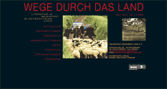Desktop Screenshot of 2006.wege-durch-das-land.de